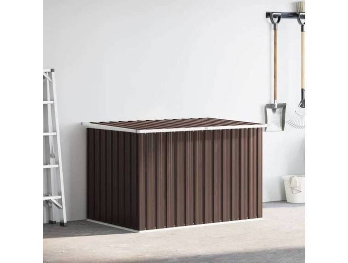 Marron Coffre de Jardin - - Boîte de rangement de jardin Marron 171x99x93 cm - Banc de Terrasse(1parcel)8990