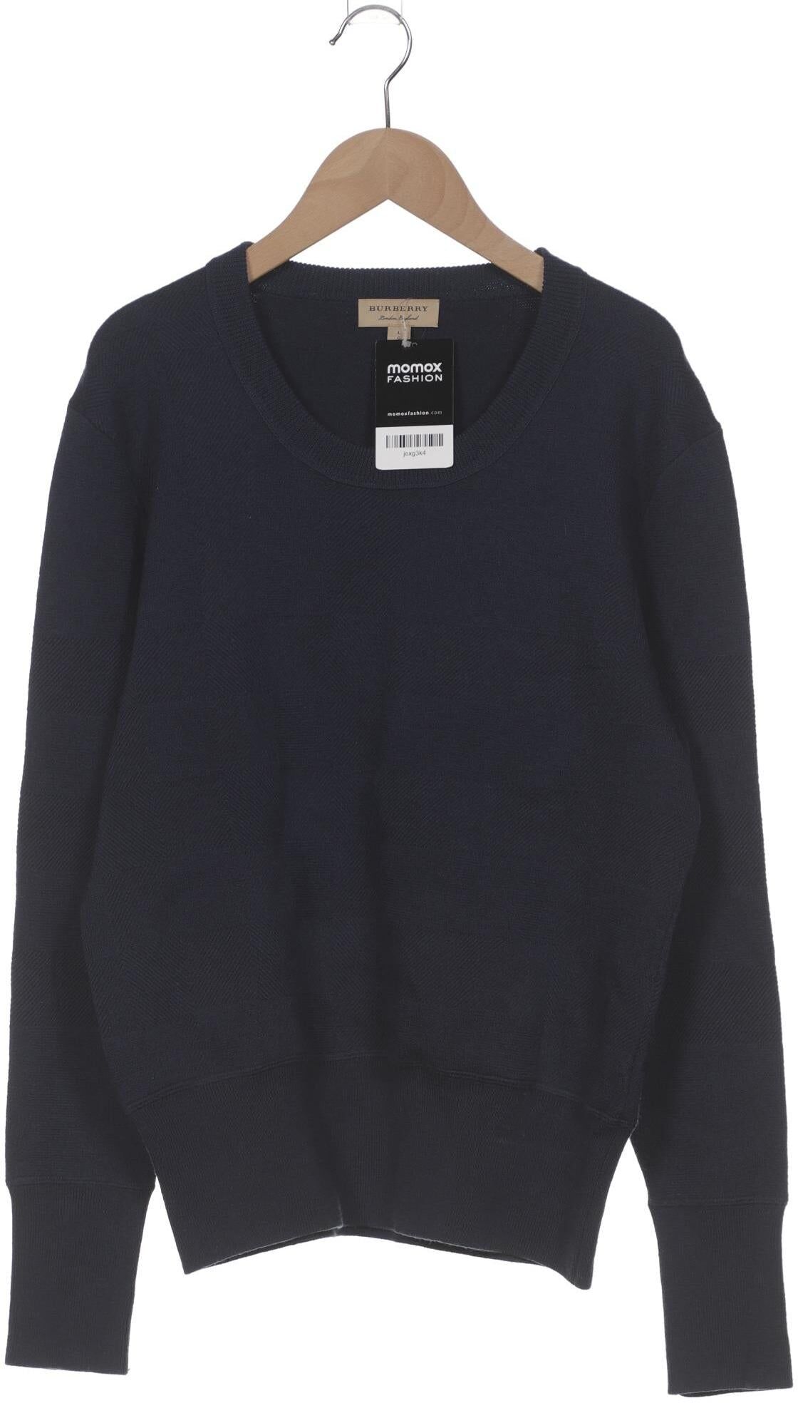 Burberry Damen Pullover, Marineblau, Gr. L, Wolle / Elasthan / Synthetik - Second Hand