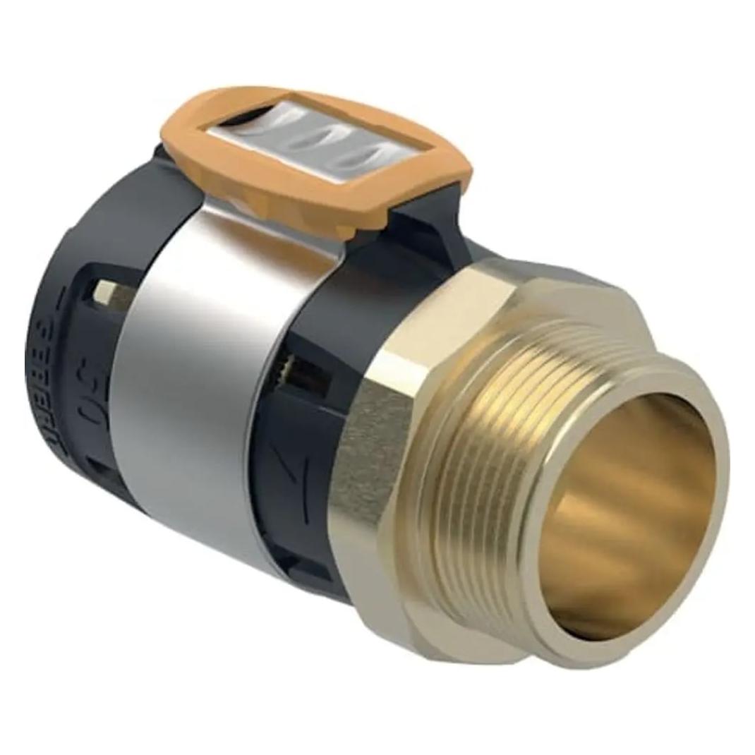 Geberit GE FlowFit Übergang mit Aussengewinde SiBr d32-R3/4 (0200207667)