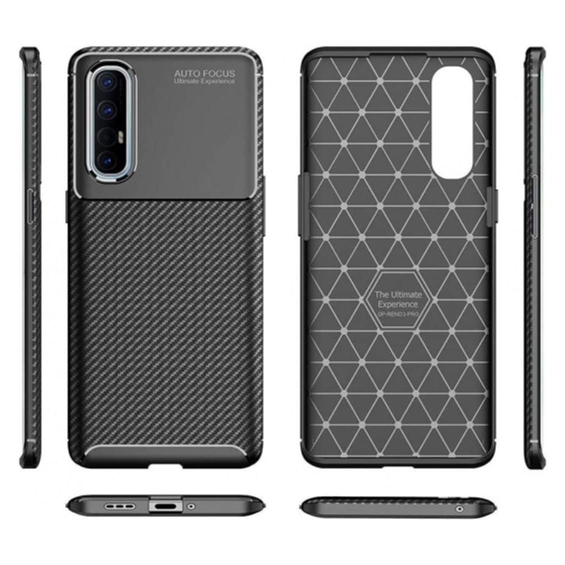 Screenguard Oppo Find X2 Neo Hülle Carbon Design TPU Case (Oppo Find X2 Neo) (00026490)