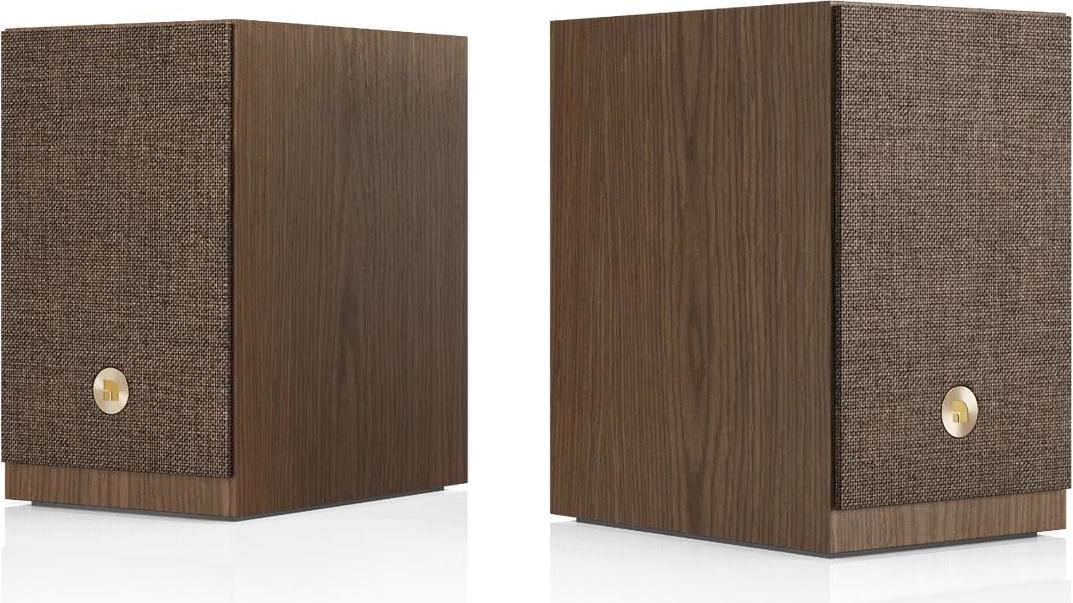 Audio Pro A28 W Lautsprechersystem Nussbaum, 2x75W, Multiroom, Bluetooth, 238x150x200mm