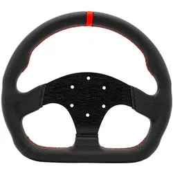 Simagic P-325D Lenkrad w/o Hub, 325mm - Leder (PC), Gaming Controller, Schwarz