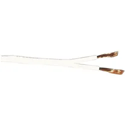 Omnitronic Lautsprecherkabel 2x1,5 100m ws (100 m, 1.50 mm2), Lautsprecherkabel, Weiss