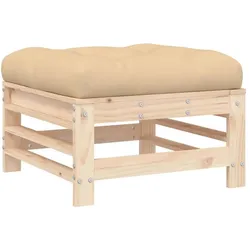 vidaXL, Gartenlounge, Linrenano (Fusshocker)