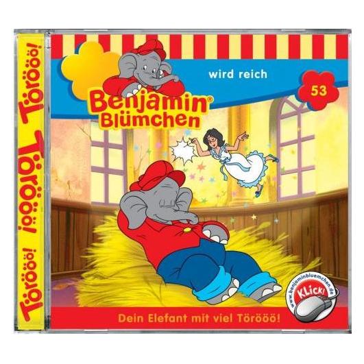 Kiddinx Folge 053: Wird Reich (Benjamin Blümchen, Deutsch) (4001504265533)