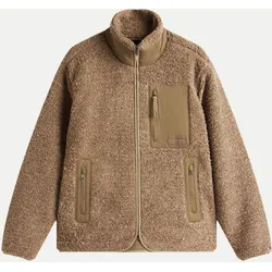 Teddyjacke Braun M