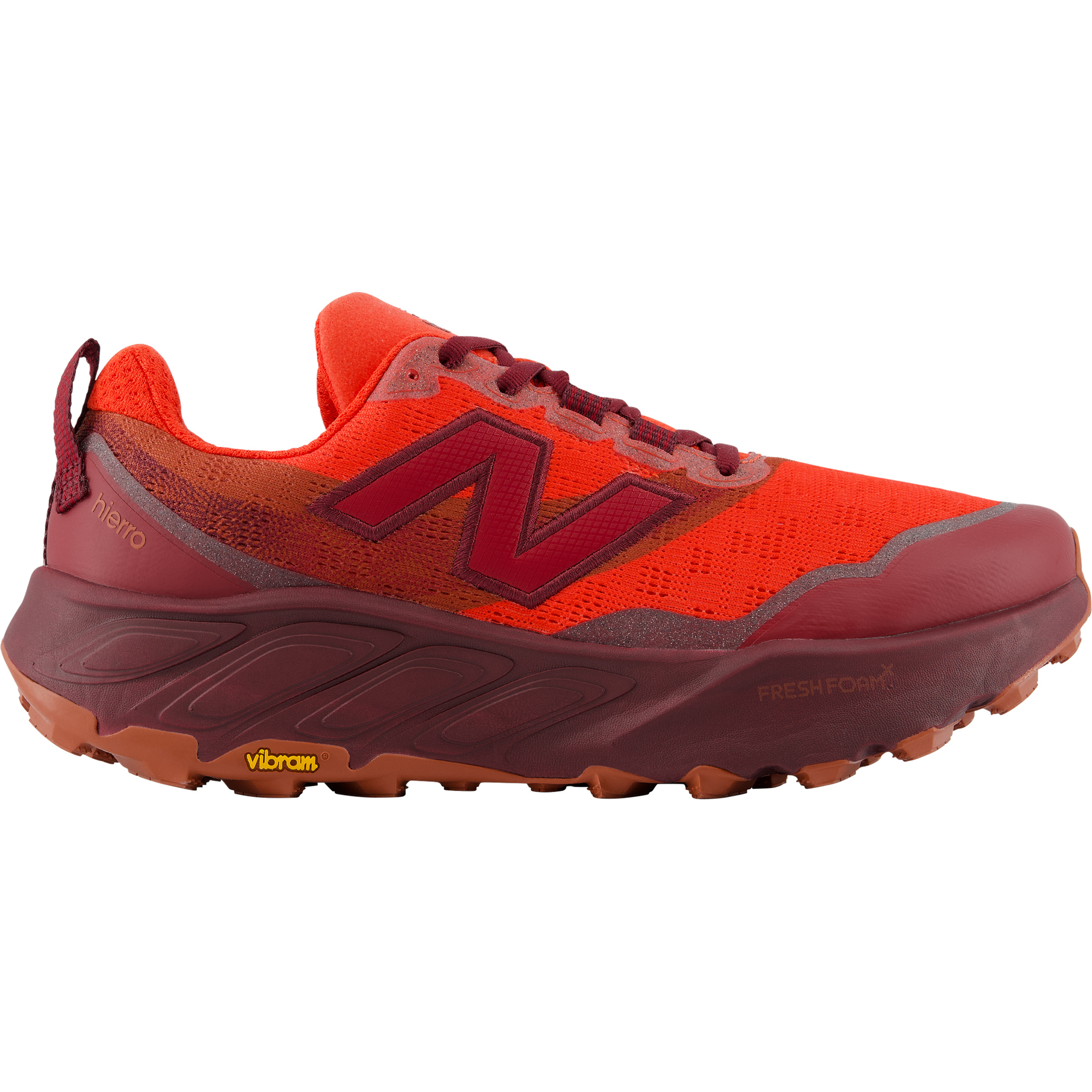 New Balance Fresh Foam X Hierro V9 Herren Trailrunningschuhe orange Größe 42 Trailrunning Atmungsaktiv