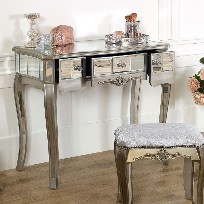Mirrored Dressing Table - Tiffany Range Material: Furniture/Furniture Ranges/Tiffany Range