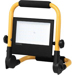 Virone Baustrahler FLP-9, LED, mit 3 m Kabel, IP65 Strahlwasserschutz, 50 Watt, 4.000 Lumen