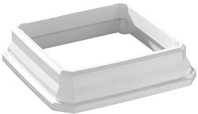 TimberTech Composite Post Skirts 5 Inch x 5 Inch - White