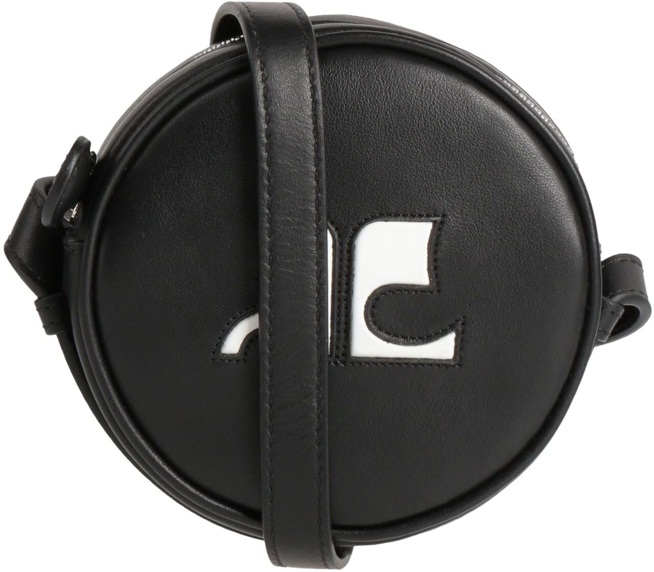 Courrèges Bolso con bandolera Mujer Negro -- Mujer