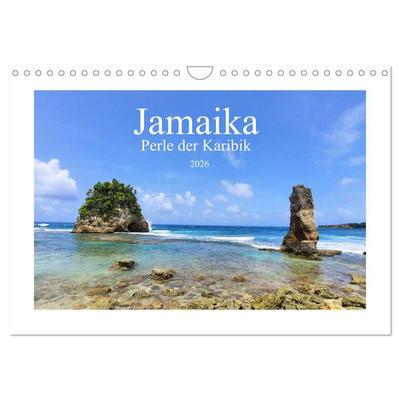 Jamaika - Perle der Karibik 2026 (Wandkalender 2026 DIN A4 quer), CALVENDO Monatskalender