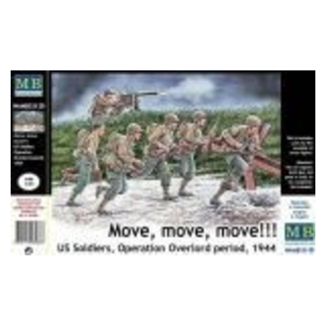 Master Box U.S. soldiers,Operation Overlord peri944 (MB35130)