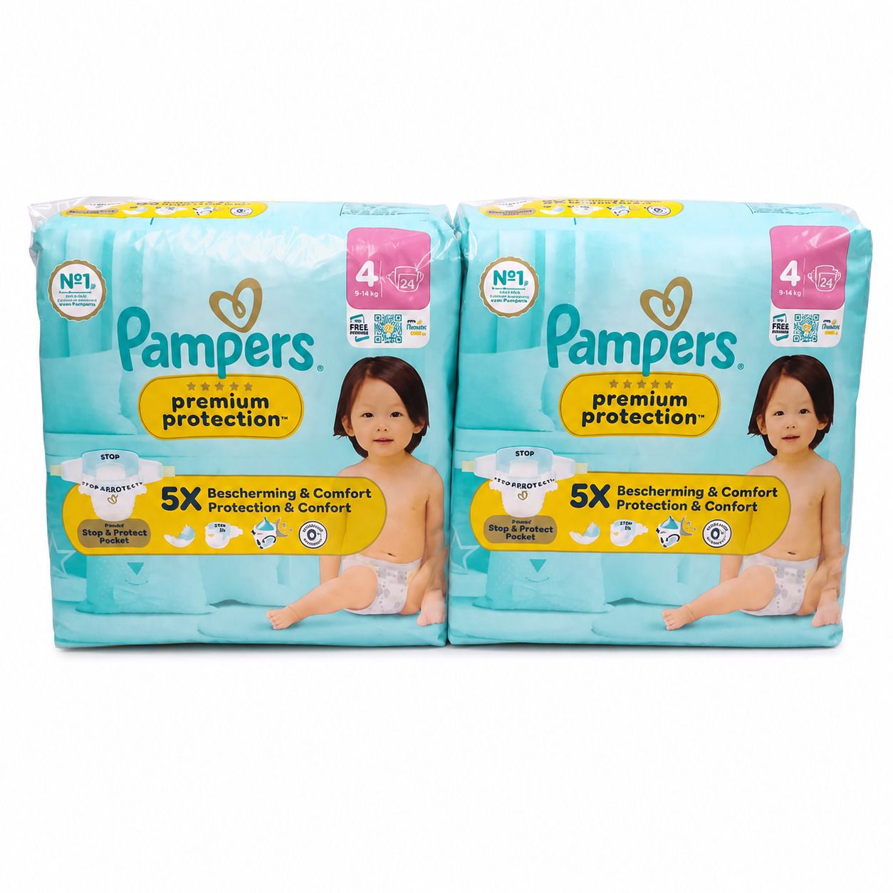 Pampers Prem Prot Single Pack S4 4X26St 4x26 St Windeln