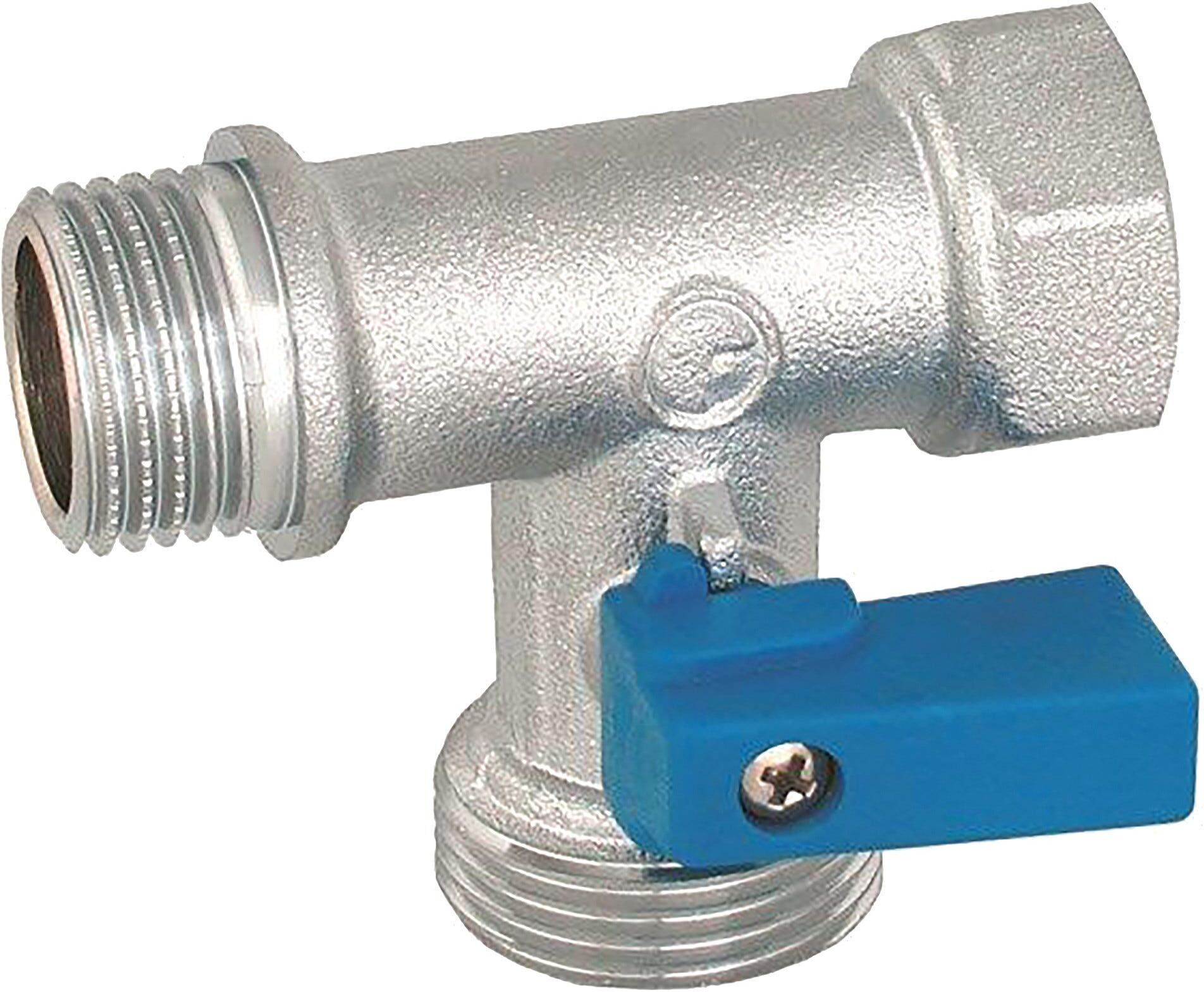 Faid VALVOLA SFERA ATTACCO LAVATRICE 1/2'' x 3/4''