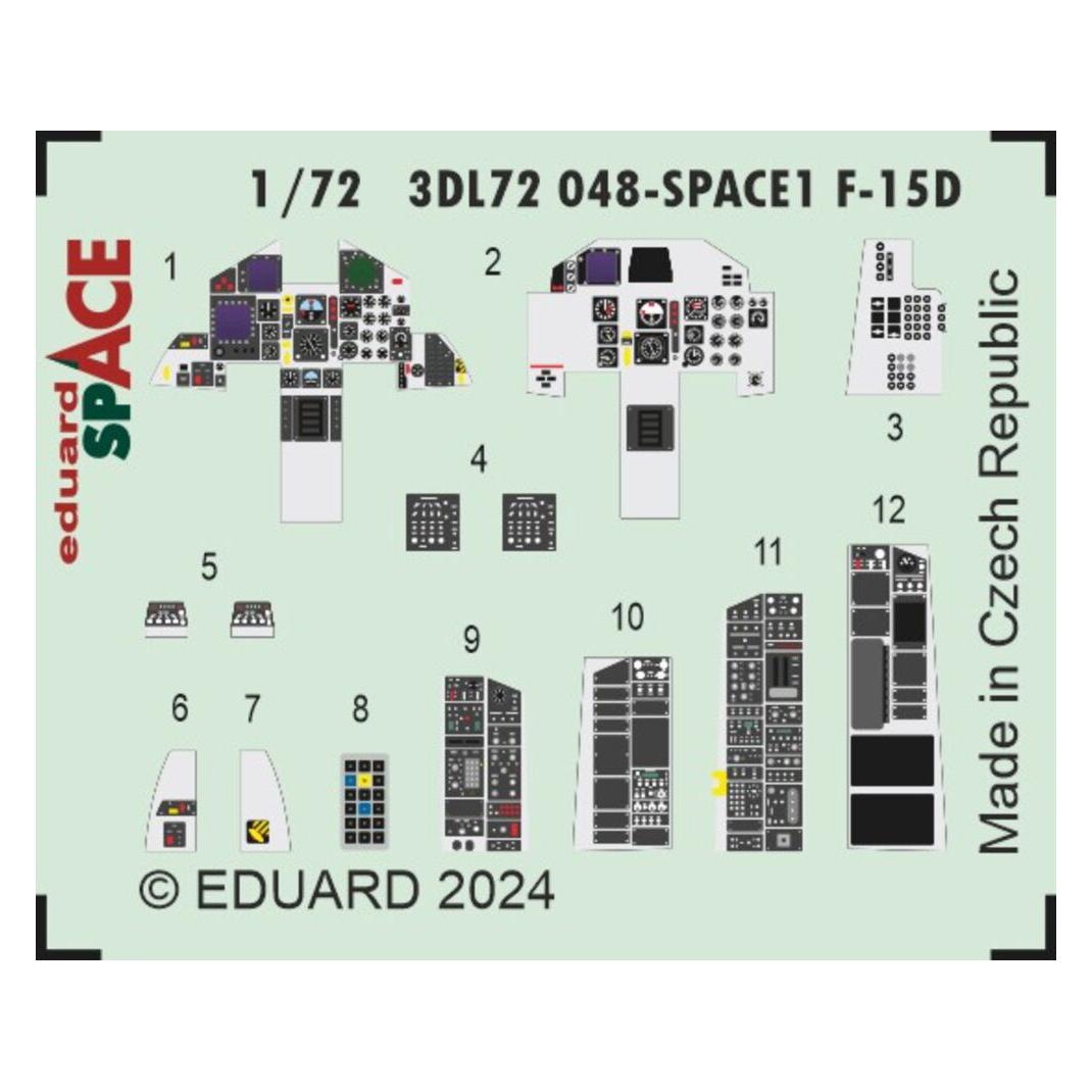 Eduard F-15D SPACE (3DL72048)