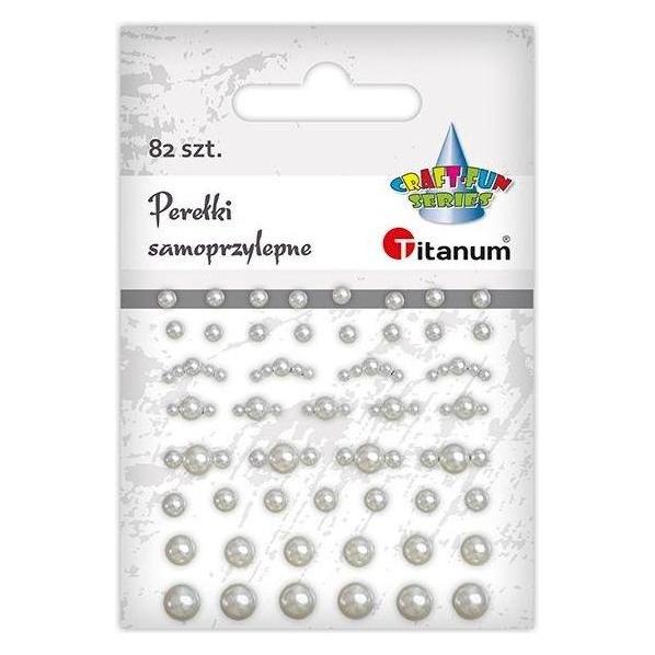 Craft with Fun Runde selbstklebende Kristalle 48 Stk (48984914)