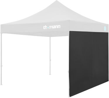 Thomann Pop-Up Tent Side Panel Bk Schwarz