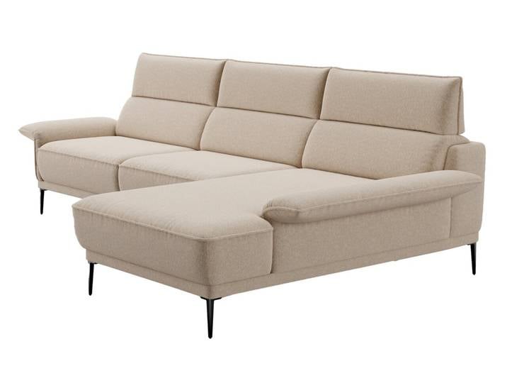 Johann Jakob Longchairkombination CUDDLY, creme, Stoff