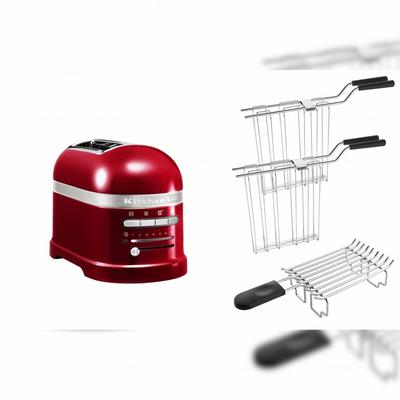 KitchenAid Set 2, 2-Scheiben Toaster Artisan 5KMT2204 Liebesapfelrot