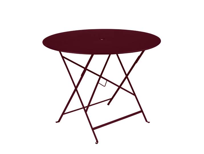 Fermob - Table ronde Bistro - Violet - Acier laqué - Designer Studio Fermob