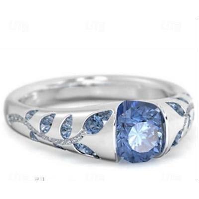 Damenringe eleganter Blumenring zum Valentinstag