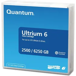 Quantum Data cartridge LTO6 Media Ultrium 2,5/6,25TB (LTO-6 Ultrium, 2500 GB), Cartridge