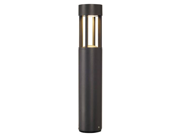 lampadaire rond à LED Slots 45 IP44 Ø9 cm 3000K blanc chaud anthracite