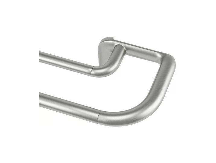 Vorhangstange UMBRA Twilight 167-366 cm Nickel , silber (nickel), L:366cm, Stahl, Gardinenstangen, Vorhangstange