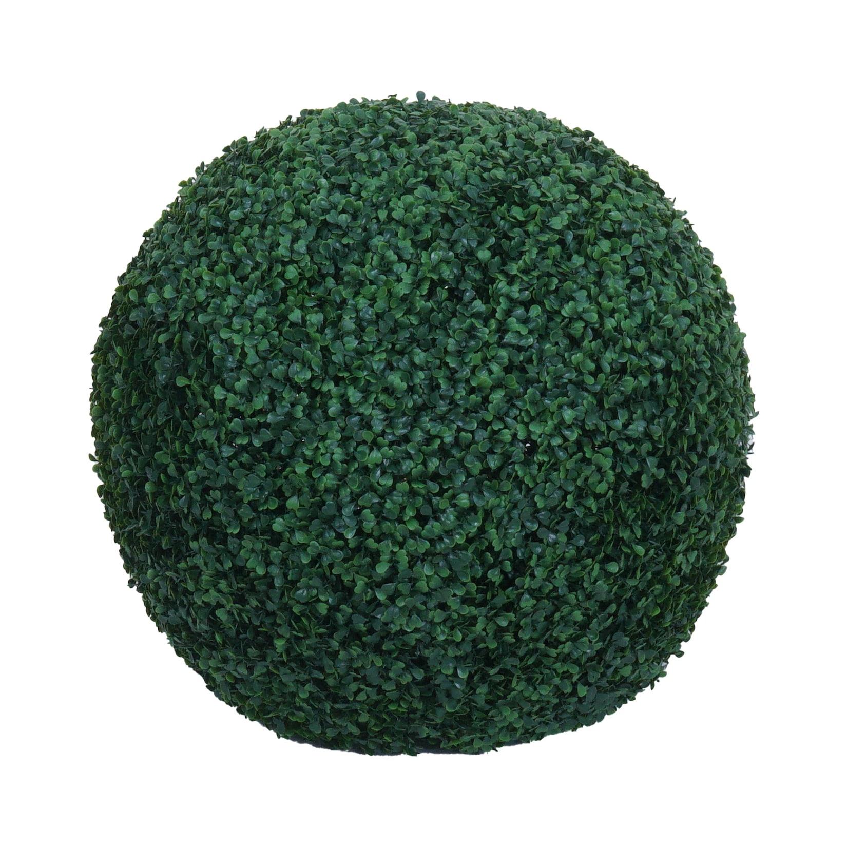Künstlicher Busch MCW-O96, Buchskugel Dekopflanze Buchsbaumkugel Kunstpflanze Buxus, Outdoor, Polyethylen Ø 53cm