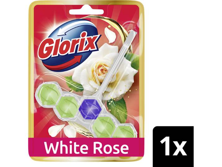Glorix toiletblok witte rozen en theeboom
