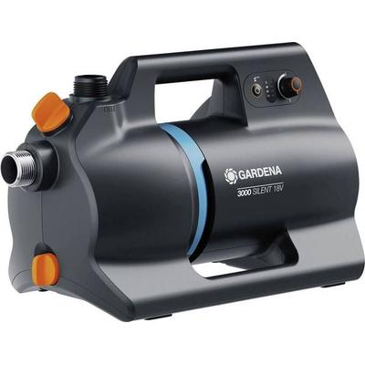 GARDENA Akku-Gartenpumpe 3000 Silent 18V P4A solo Akku-Gartenpumpe 3000 l/h 30m