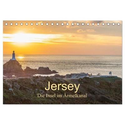 Jersey - Die Insel im Ärmelkanal (Tischkalender 2027 DIN A5 quer), CALVENDO Monatskalender