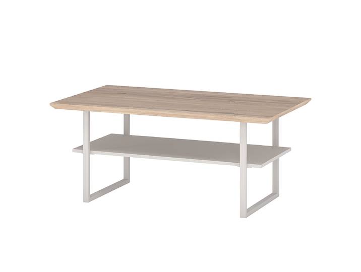 Table basse 115 x 50 x 65cm Beige/Gris