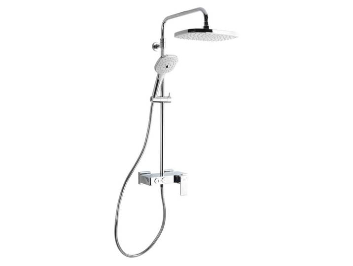 SAT système de douche carré avec mitigeur monocommande SATSSPHP