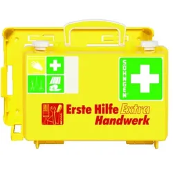 Söhngen Erste Hilfe Koffer extra Quick-CD Handwerk mit Füllung, Wandhalterung