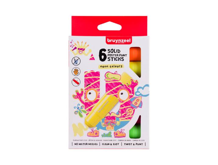 Bruynzeel Plakatmalstifte Neon 6