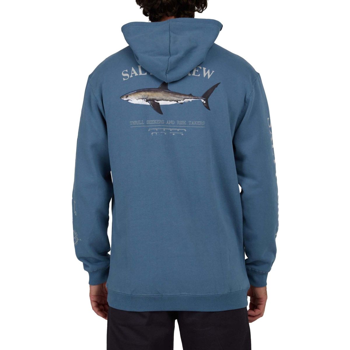 Salty Crew Bruce Hood Fleece slate (SLATE) S 20335029-SLATE-S