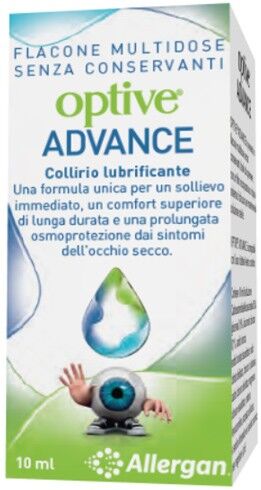 ABBVIE Srl Optive, Advance Soluzione Oftalmica, 10 ml