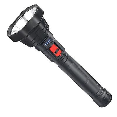 große neue docht starke licht taschenlampe usb wiederaufladbare taktische jagd taschenlampe eingebaute batterie licht led taschenlampe
