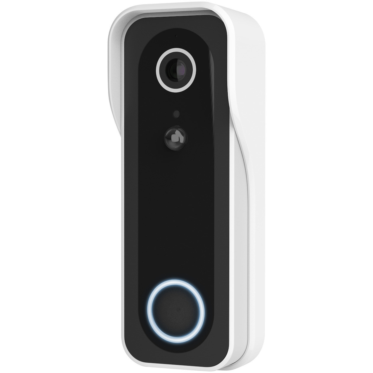 Trust DOORCAM 3000 Slimme Wifi Deurbel Camera met 3 MP, Wit/Zwart