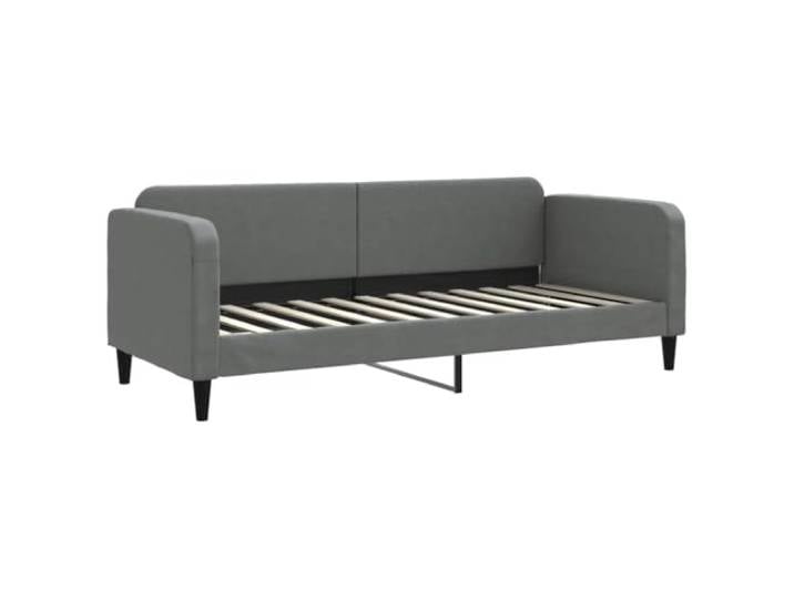 KTHLBRH Ausziehbares Schlafsofa, hellgrau, Samt, 90 x 190 cm Gestell aus Holz, Metall, 2 Schaumstoffmatratzen, modernes Design, Wohnzimmer Schlafzimmer