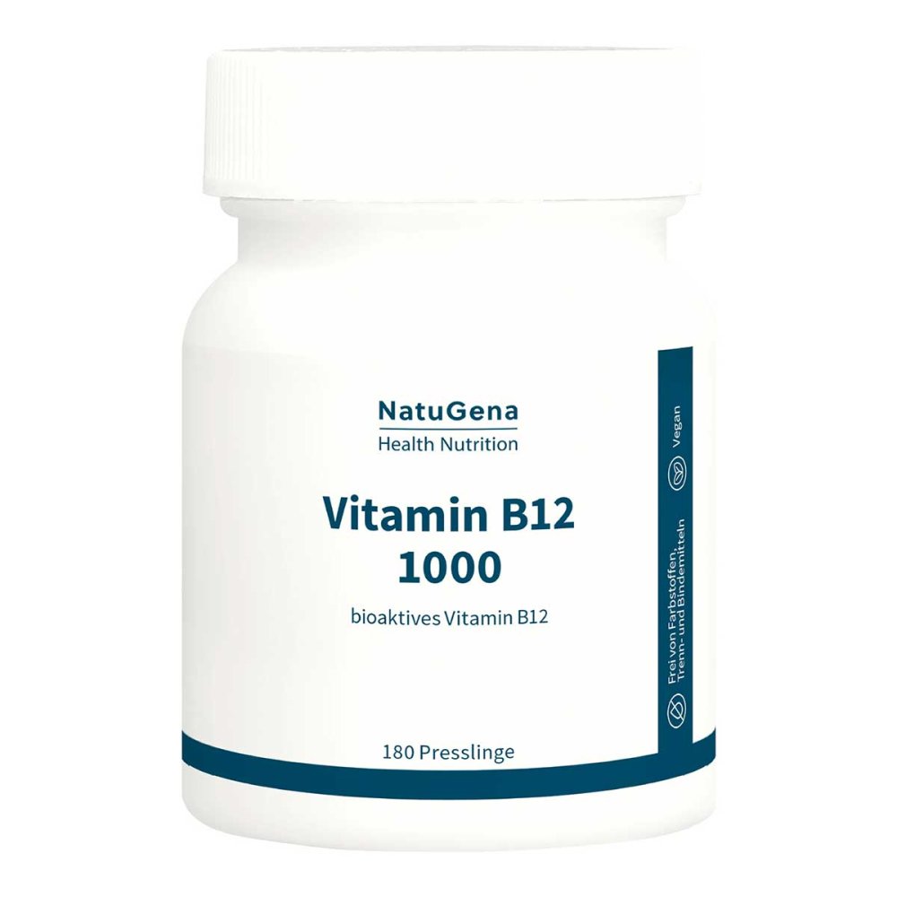 NatuGena GmbH Vitamin B12 1000 Methylcobalamin Bioaktiv Vegan 20339321