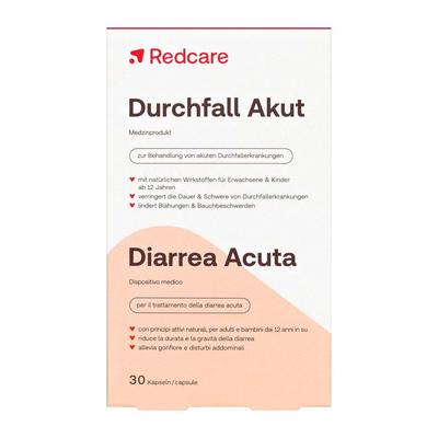 Redcare Durchfall Akut Kapseln 30 St