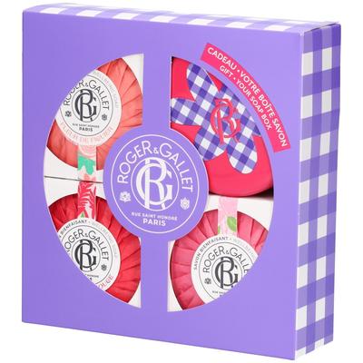 R&G Set Seifen Fl.de Fig./Ging.Rouge/Rose+Dose 26 1 St Kombipackung