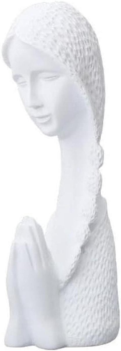 Miniatuur Beeldje Biddend Meisje Engel Sculptuur voor op Tafel