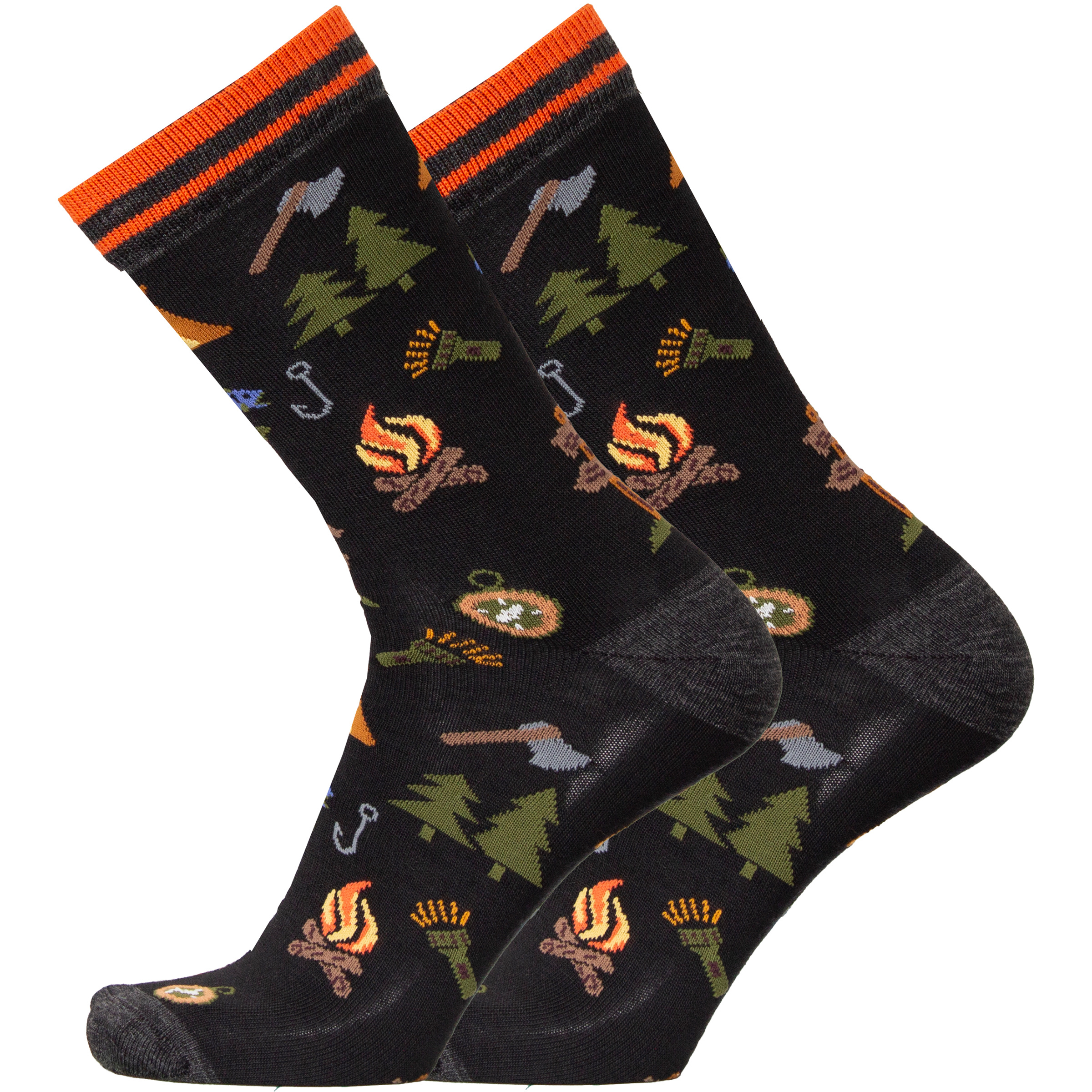 UphillSport Camping Freizeitsocken schwarz Größe 43 Lifestyle Hautfreundlich Merinowolle