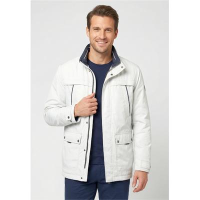 Outdoorjacke CABANO, Herren, Gr. 56, weiß, 100% Polyester, unifarben, normal, Jacken Outdoorjacke, mit wasserdichter Eigenschaft