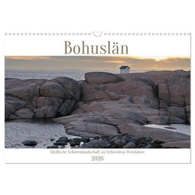 Bohuslän - Idyllische Schärenlandschaft an Schwedens Westküste (Wandkalender 2026 DIN A3 quer), CALVENDO Monatskalender