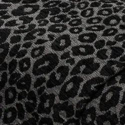 Möbel-Jacquard "Leo", grau/schwarz